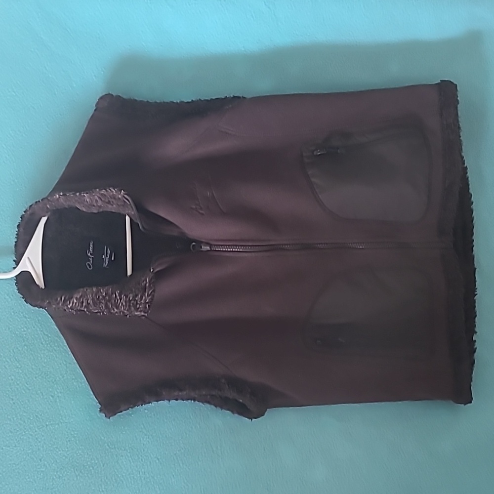 Outfitter Brown Vest with Arctic Cat Embroidery Size Medium
